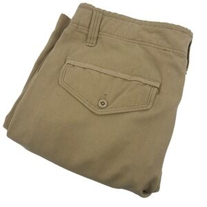 Tommy Bahama Relax‎ Mens Beige Silk Cotton Blend Utility Style Pants 36
